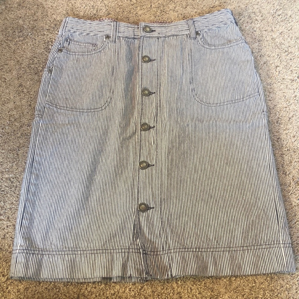 Patagonia striped skirt